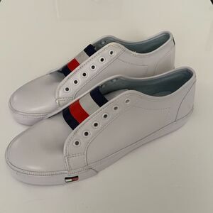 Tommy Hilfiger Flag Laceless Sneakers Size 8